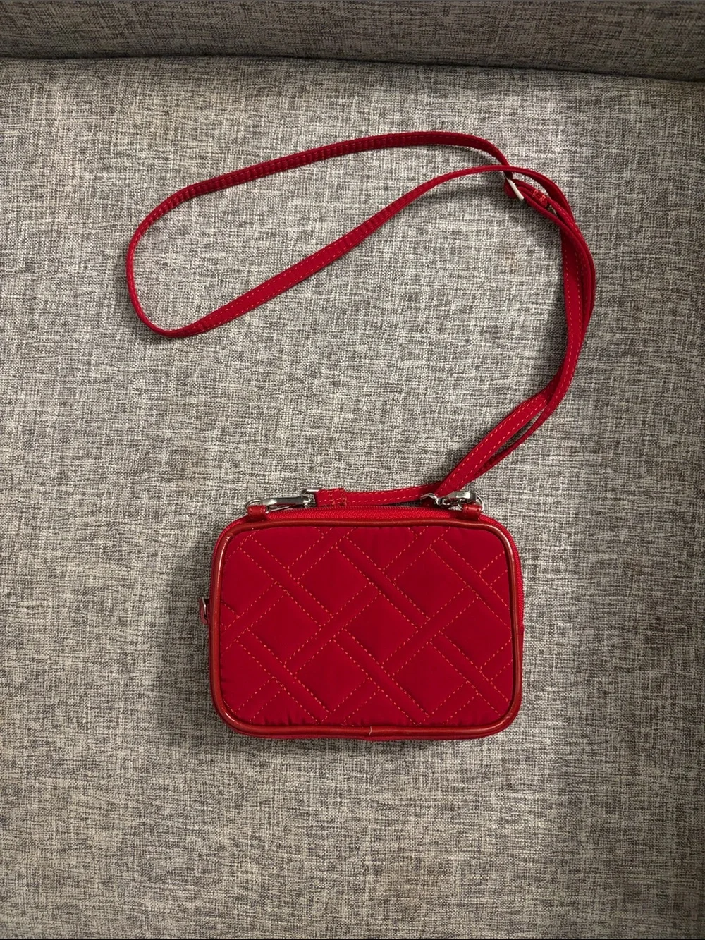 Vera Bradley Red All in one crossbody
